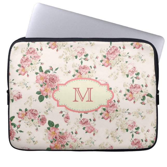 Vintage Cottage Ro Monogram Fodral (Framsidan)