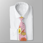 Vintage Cottagecore Aesthetic Rosa Blommönster Slips<br><div class="desc">Vintage Cottagecore Aesthetic Rosa Blommönster Neck Tie</div>