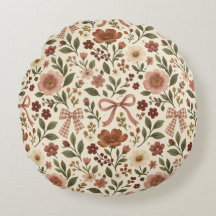Vintage Cottagecore Blommig Band Fabrik | Romantis