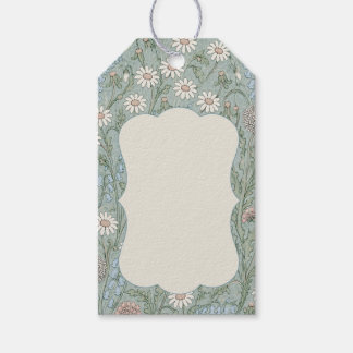 Vintage Cottagecore Vildblomma Presentetikett