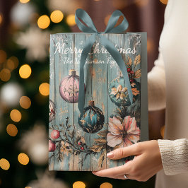 Vintage Country Christmas Rustic Farmhouse Wood