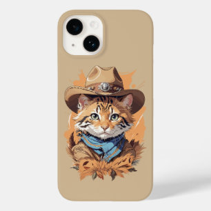Vintage Cowboy Kitten Design