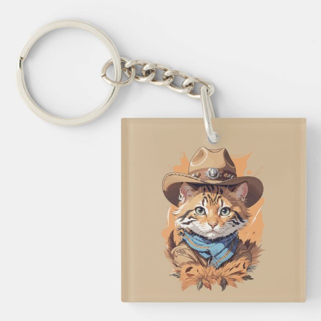 Vintage Cowboy Kitten Design (Framsidan)