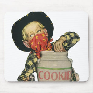 Vintage Cowboy leksakspistol Hand i kakburken Musmatta
