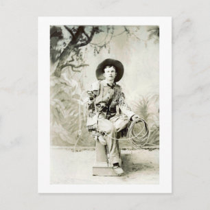 Vintage Cowboycirca 1900 Vykort