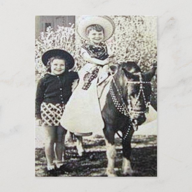 Vintage Cowboys 25 Vykort (Framsida)