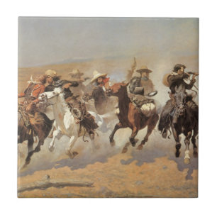 Vintage Cowboys, ett streck för timmer från Reming Kakelplatta