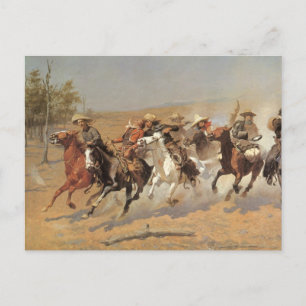 Vintage Cowboys, ett streck för timmer från Reming Vykort