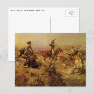 Vintage Cowboys, Jerked Down av CM Russell Vykort