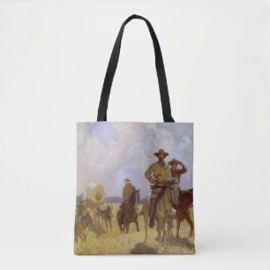 Vintage Cowboys, Parkman Outfit av NC Wyeth Tygkasse