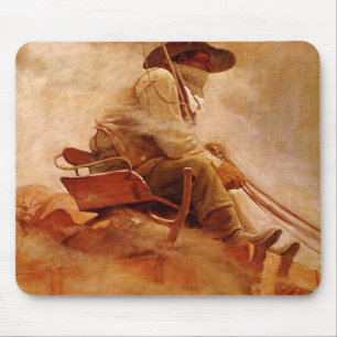 Vintage Cowboys, The Ore Wagon av NC Wyeth Musmatta