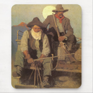 Vintage Cowboys, The Pay Stage av NC Wyeth Musmatta