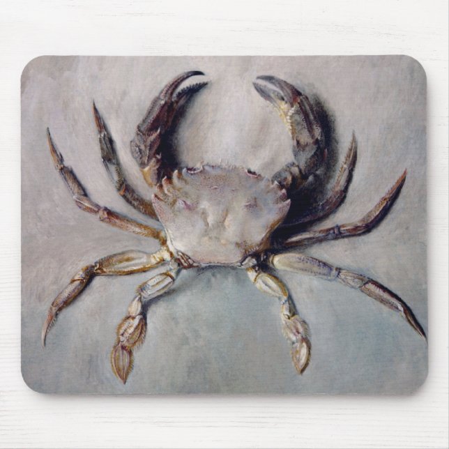 Vintage Crab-målning Musmatta (Framsidan)