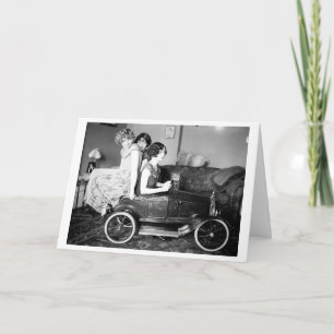 Vintage - Crazy Friends Kort