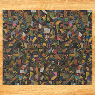 Vintage Crazy Quilt Presentpapper