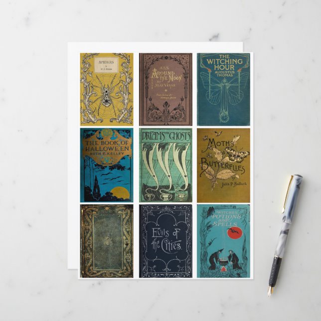 Vintage Creepy Bok Covers (Fram/Back In Situ)