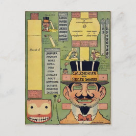 Vintage Creepy Cutout Vykort