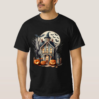 Vintage Creepy Halloween T Shirt