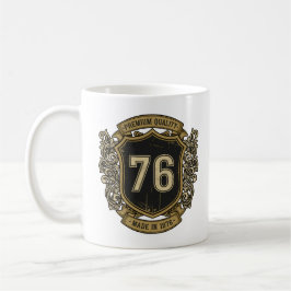 Vintage Crest Made In 1976 Premium Quality Design Kaffemugg