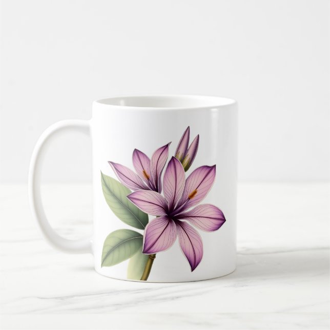 Vintage crocus kaffemugg (Vänster)