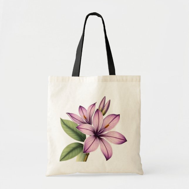 Vintage crocus tygkasse (Framsidan)