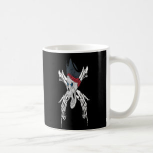 Vintage Crossbone Pirat Kaffemugg