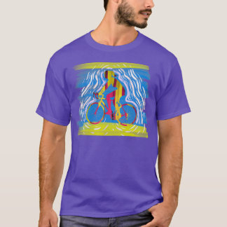 Vintage Cruiser Bike Gift for Women T Shirt