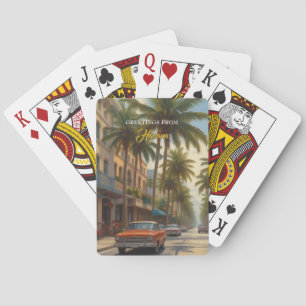 Vintage Cuba Travel - Hälsning från Havanna Casinokort