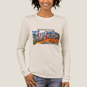 Vintage Cuba Travel - Hälsning från Havanna T Shirt