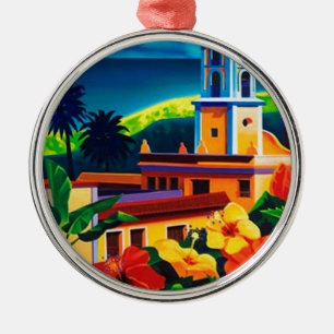 Vintage Cuba Travel Julgransprydnad Metall