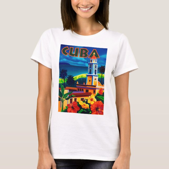 Vintage Cuba Travel Tee (Framsida)