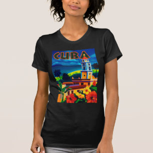 Vintage Cuba Travel Tee Shirt