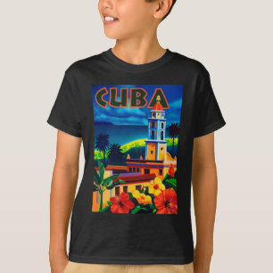 Vintage Cuba Travel Tee Shirt