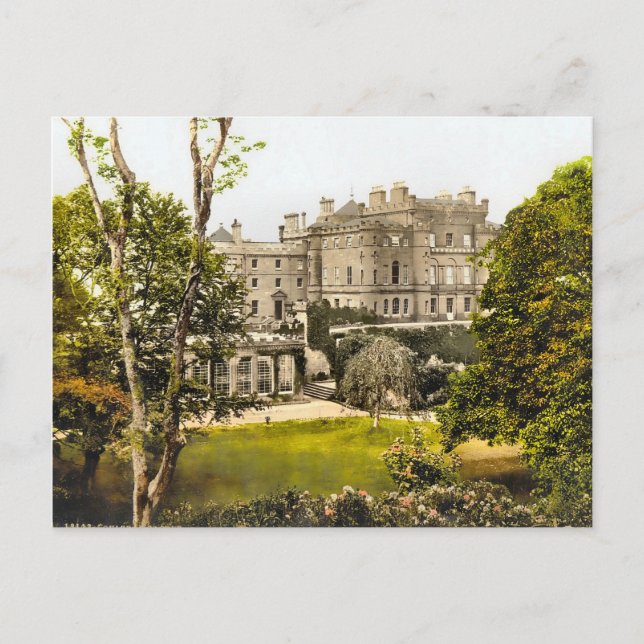 Vintage Culzean Castle Scotland Vykort (Framsida)