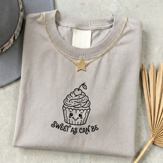 Vintage Cupcake Tee Gåvaidé