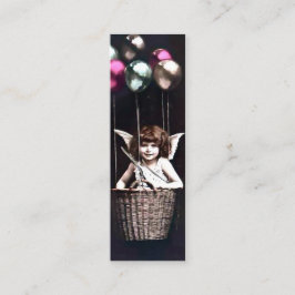 Vintage Cupid Bookmark Mini Visitkort