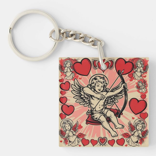 Vintage cupid kärlek (Framsidan)