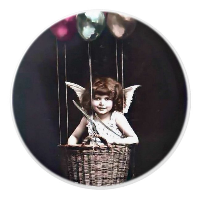 Vintage Cupid Knopp (Framsidan)