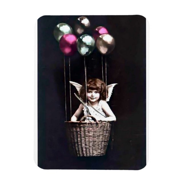 Vintage Cupid Magnet (Vertikal)