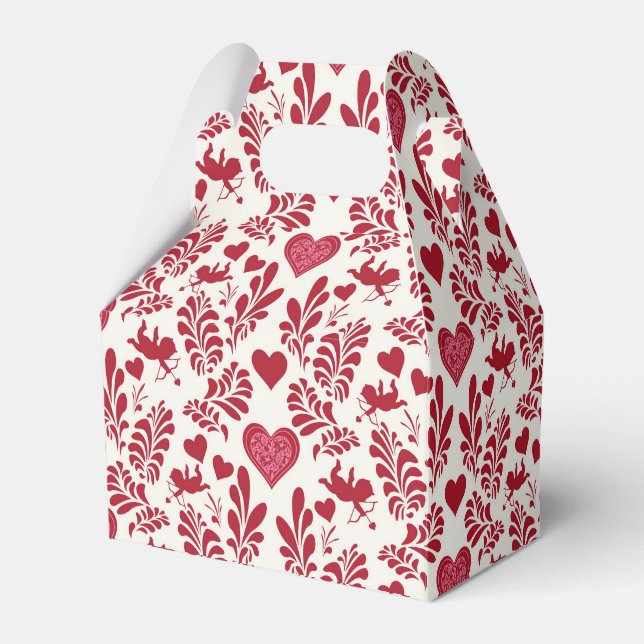 Vintage Cupid Tapet Presentaskar (Framsidan Sidan)