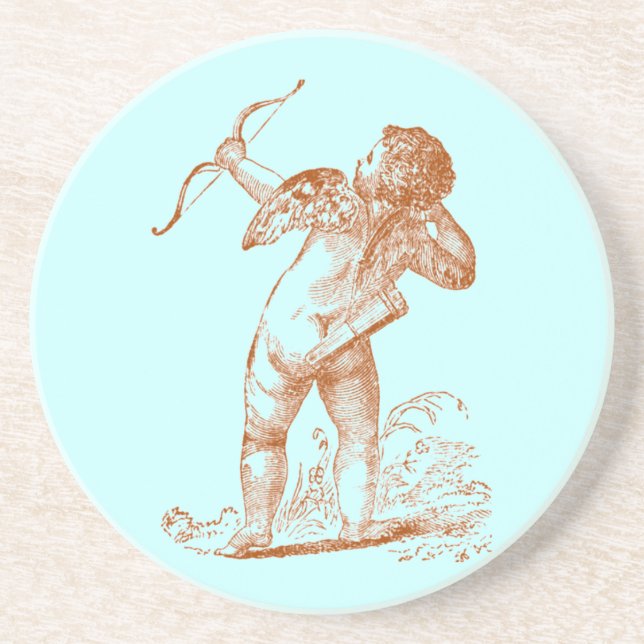 Vintage Cupid Underlägg (Framsidan)