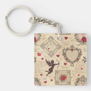 Vintage Cupids romantiska Mönster (8)
