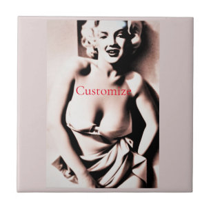 Vintage Cute Blonde Thunder_Cove Kakelplatta