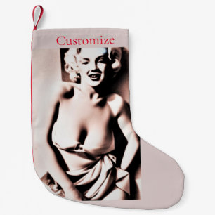 Vintage Cute Blonde Thunder_Cove Liten Julstrumpa