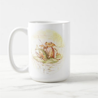 Vintage Cute Frog Quote, beredd för svårigheter Kaffemugg