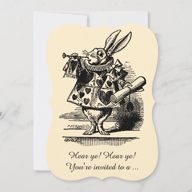 Vintage Cute Gender Reveal Baby Shower Party Inbjudningar (Framsida)