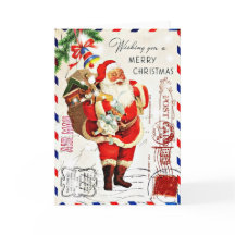 Vintage Cute Jultomten jul