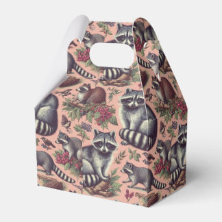 Vintage Cute Racoon Presentaskar