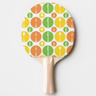 Vintage Cutlery Mönster Pingisracket