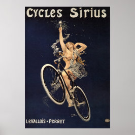 Vintage Cycle Poster - Cycles Sirius